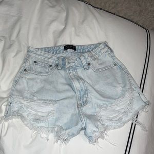 Abercrombie jean shorts